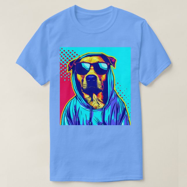 T-shirt Chien libre (Design devant)