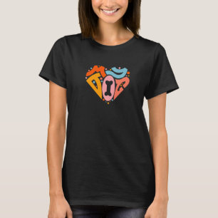 T-shirt Chien maman chien papa chien parc chiot Dobberman