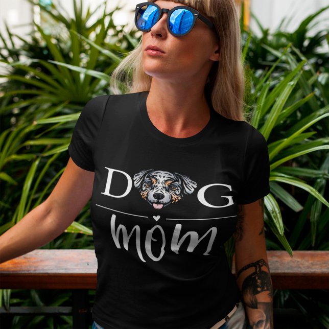 T-shirt Chien Maman mignonne Berger Australien (Créateur téléchargé)