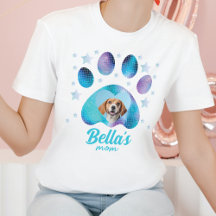 Chien Maman Paw Photo personnalisée Parties scinti