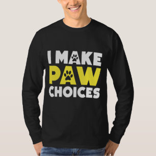T-shirt Chien mât Chat Furry Kitten Chien Chien Chien mâle
