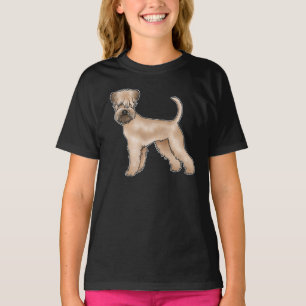 T-shirt Chien mignon adorable, roux, roux et roux