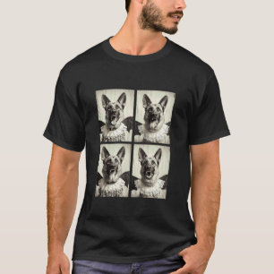 T-shirt Chien mignon gothique Shepherd allemand Vampire Ha