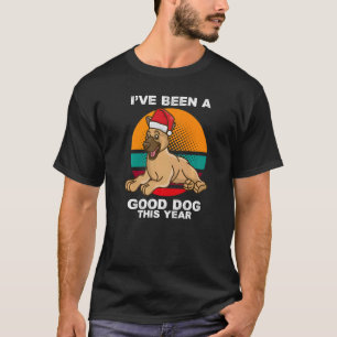 T-shirt Chien mignon Noël Berger allemand Chapeau de Père