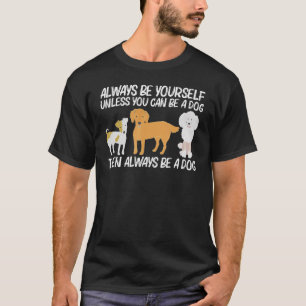 T-shirt Chien mignon Pour Hommes Femmes Chiot Animaux Anim