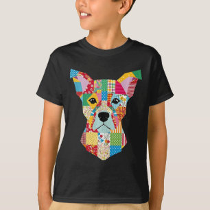 T-shirt Chien Motif De Quilt Pour Coudre De Quilter Lover