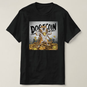 T-shirt Chien noir