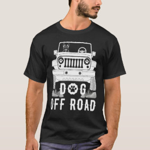 T-shirt Chien Off Road Berger Allemand Montant En Voiture 