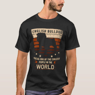T-shirt Chien Officiel De Bulldog Anglais Des Gens Les Plu