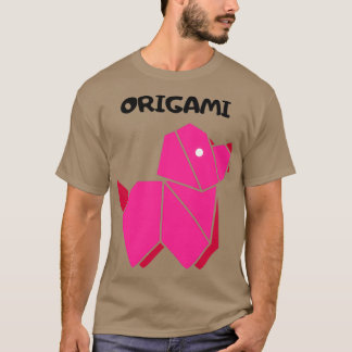 T-shirt Chien Origami 16