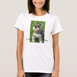 T-shirt Chien Owns Heart Top
