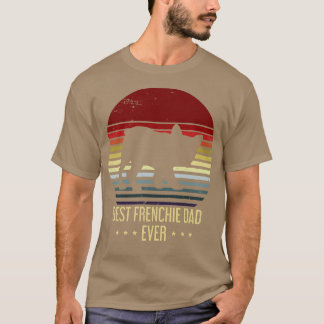 T-shirt Chien papa Cadeau Français Chien Propriétaire Fran