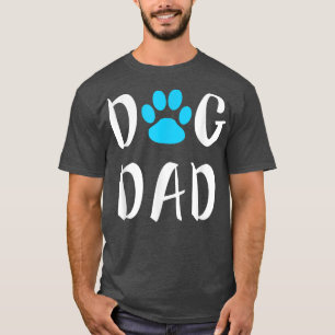T-shirt Chien Papa Fête des pères Amant Drôle Cadeau Noël