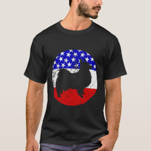 T-shirt Chien Papillon américain