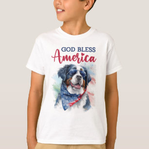 T-shirt Chien Patriotique de Berne