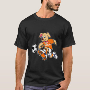T-shirt Chien Pays-Bas Soccer Jersey Nederland Football T