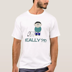 T-shirt Chien Pees sur le dessin Guy Funny Shirt
