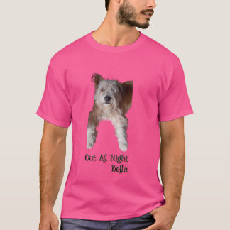 T-shirt Chien, Photo Et Nom Personnalisable,