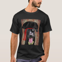 Chien pirate du Labrador noir