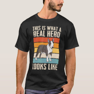 T-shirt Chien Pitbull Américain Pit Bull Héros