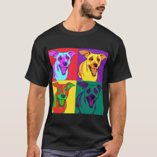 T-Shirt chien pop art warhol