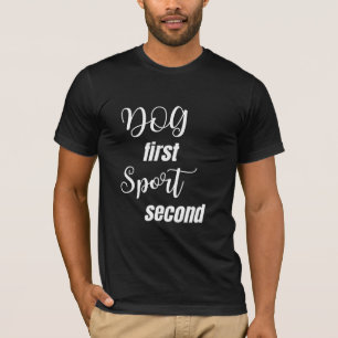 T-shirt Chien premier sport deuxième main moderne