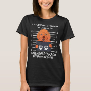 T-shirt Chien propriétaire de canicule de harceleur person