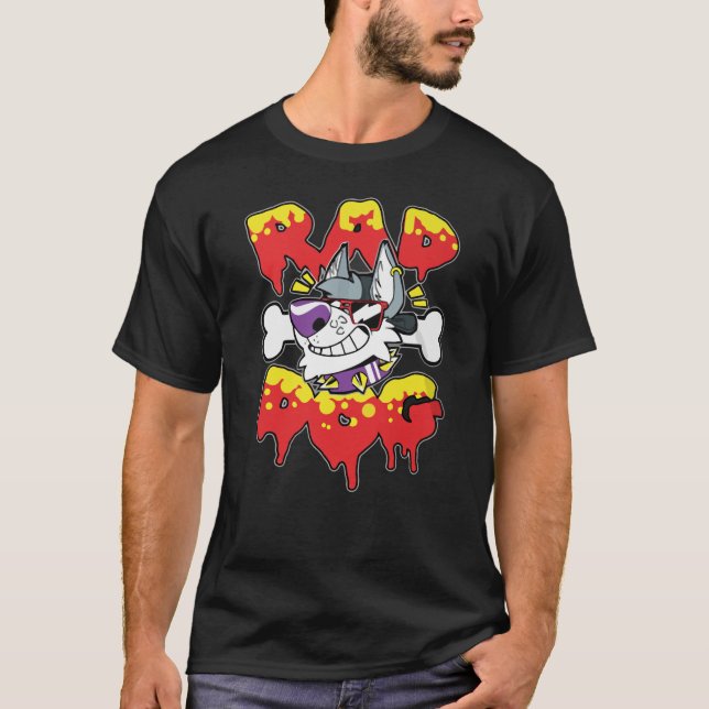 T-SHIRT CHIEN RAD (Devant)