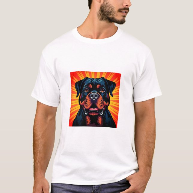 T-shirt Chien Rottweiler (Devant)