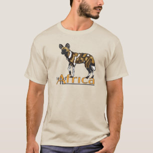 T-shirt Chien sauvage africain
