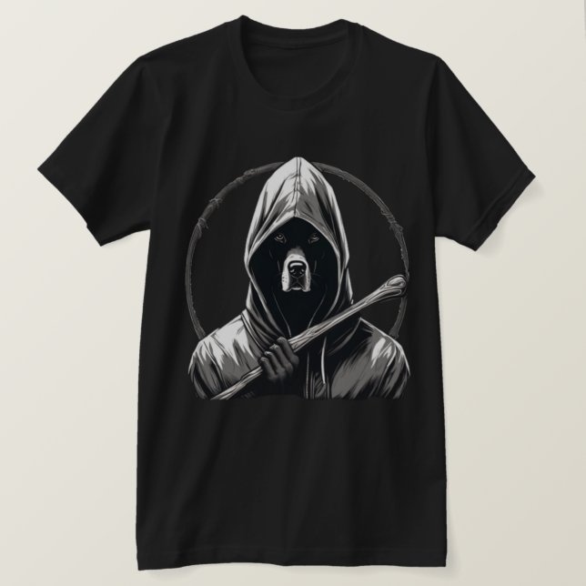 T-shirt Chien, seigneur du crime (Design devant)