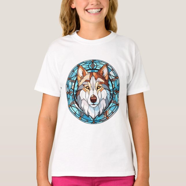 T-shirt Chien sibérien Husky Sibérien (Devant)