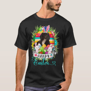 T-shirt Chien Sproodle Dans Les Oeufs De Pâques Basket Bu