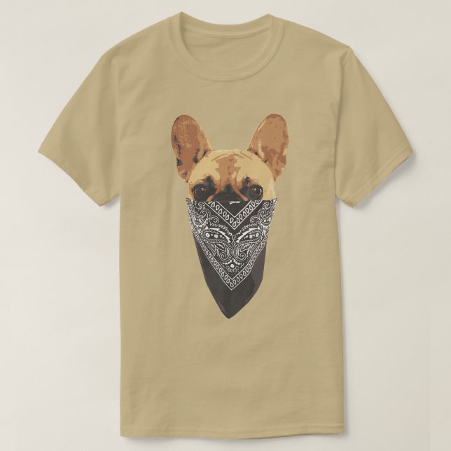 T-shirt Chien-taureau français les plus Recherchés  (Design devant)