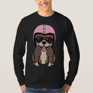 T-shirt Chien-taureau Français Pour Femmes