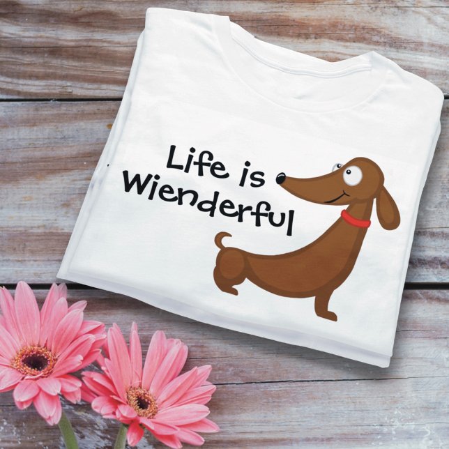 T-Shirt Chien Teckel Mignon (Créateur téléchargé)