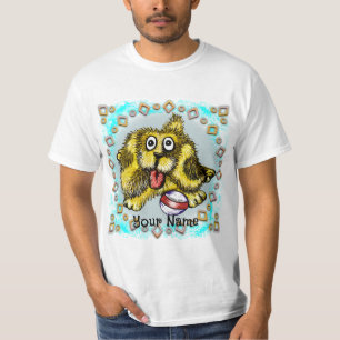 T-shirt Chien temps de jeu