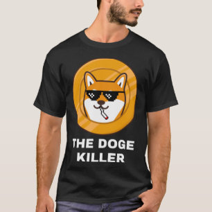 T-shirt Chien Tueur de chien Shiba Inu Token Chien Chien C