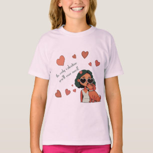 T-shirt Chien Valentine