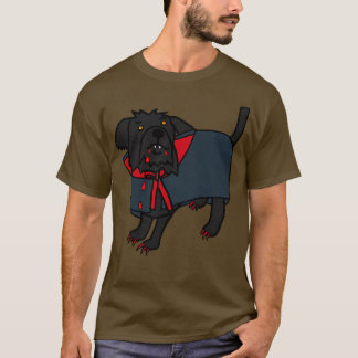 T-shirt Chien Vampire Horreur Halloween