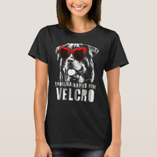 T-shirt Chien Velcro Rottweiler
