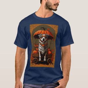 T-shirt Chien vintage halloween 5