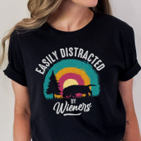 T-shirt chien Weiner, maman Doxie