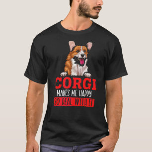 T-shirt Chien Welsh Corgi Propriétaire de chiot éleveur de