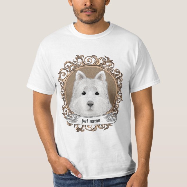 T-shirt Chien Westie (Devant)