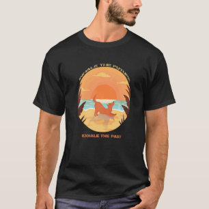 T-shirt Chien Yoga Pose Citation Pour Chien Dog Yoga Cool