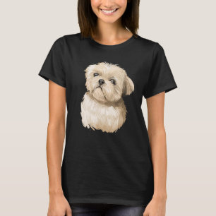 T-shirt Chiens 365 Cute Shih Tzu Chien Animal Animaux Anim