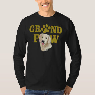 T-shirt Chiens 365 Golden Retriever Paw Grandpaw