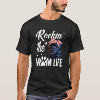 T-shirt Chiens 365 Rockin Le Portugais Water Mom Life Chie