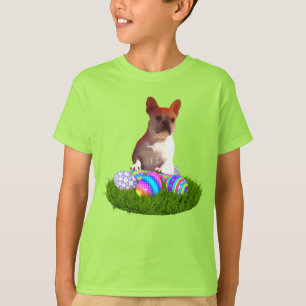 T-shirt Chiens bouledogues français de Pâques French Bulld